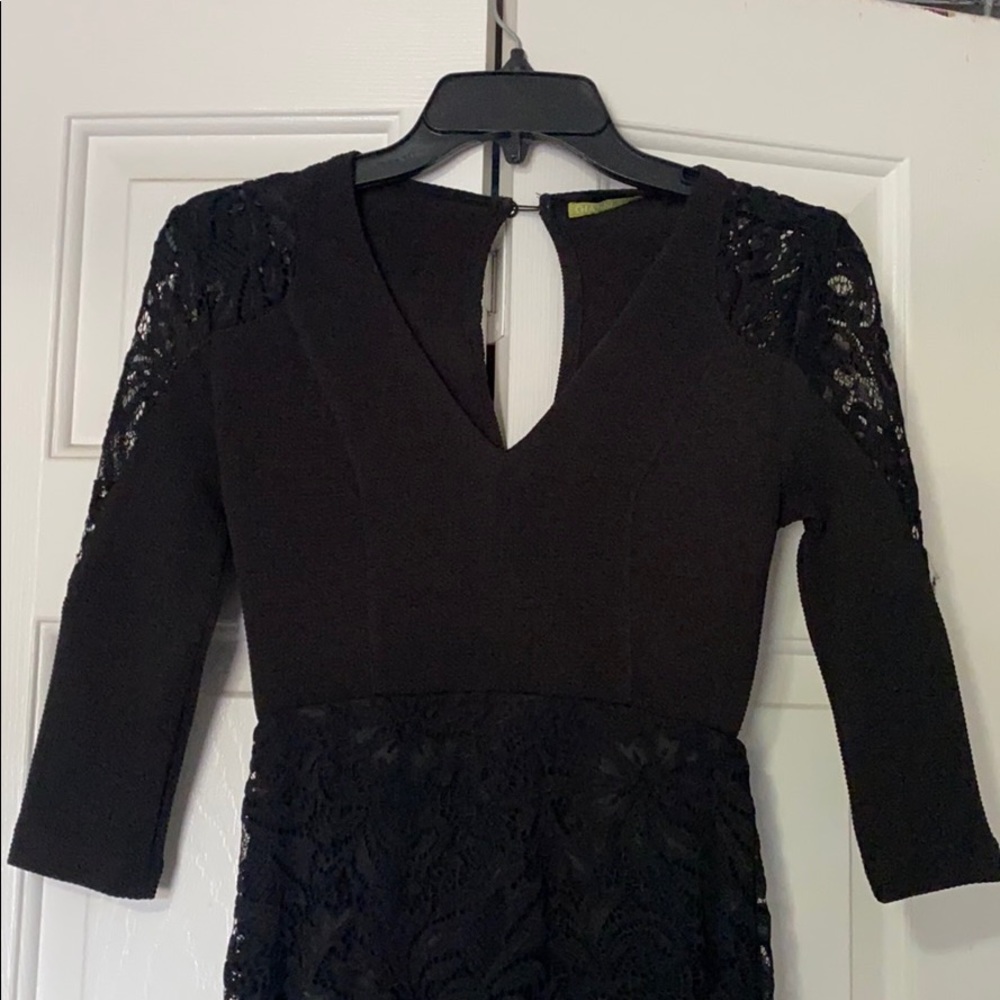 Gianni Bini black dress